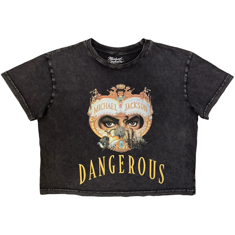 MICHAEL JACKSON - Dangerous / CROP / Stone Wash